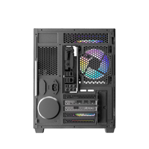 Boîtier d'ordinateur Cube C713MS, design sans colonnes, boîtier PC <span class=keywords><strong>Gamer</strong></span>, <span class=keywords><strong>tour</strong></span> moyenne, châssis de jeu pour ordinateur de bureau M-ATX/ITX - Product Image 5