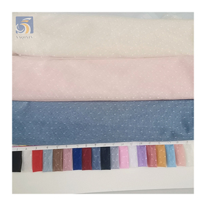 Chất Lượng Cao Polyester Lưới Jacquard Thụy Sĩ Chấm Vải Cổ Điển Veiling Vải Bridal Trắng Veil Vải Tuyn - Product Image 3