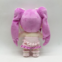 Boneka Kapas Kakak Perempuan Lucu Dengan Gaun Pink & Hijau Mainan Boneka Gadis Cantik Merchandise Permainan Logo Kustom