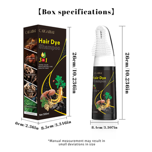 Dropshipping colore dei <span class=keywords><strong>capelli</strong></span> pettine naturale all'ingrosso marrone tinture <span class=keywords><strong>per</strong></span> <span class=keywords><strong>capelli</strong></span> Shampoo <span class=keywords><strong>per</strong></span> <span class=keywords><strong>capelli</strong></span> grigi colorante permanente Shampoo - Product Image 4