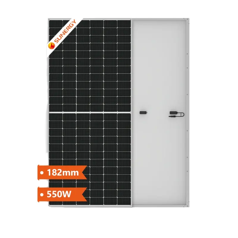 Solarpanelsystem 550 Watt monokristallines 48-Volt-Solarpanel 540 W 550 W Preis in EU im Warenlager auf Lager