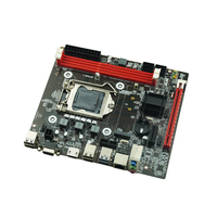 Carte mère d'ordinateur H81Desktop H81 jeu de puces 1000M carte mère de jeu de bureau carte mère PC double canal pour pièces de PC