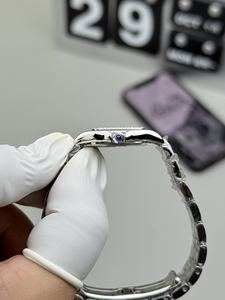 Reloj de Cuarzo con Letras Romanas y Diamantes Cuadrados, Correa de Acero, Personalizado y Elegante para Mujer, Últimas Tendencias - Product Image 3