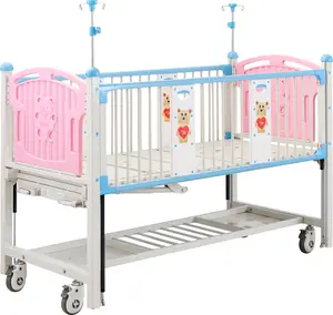 Factory hospital pediatric bed sheet double swing manual pulley