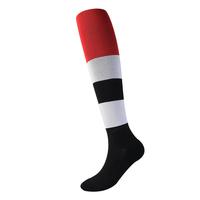 Chaussettes de football de nouvelle conception d'usine en Chine Chaussettes de football souples avec logo personnalisé pour hommes
