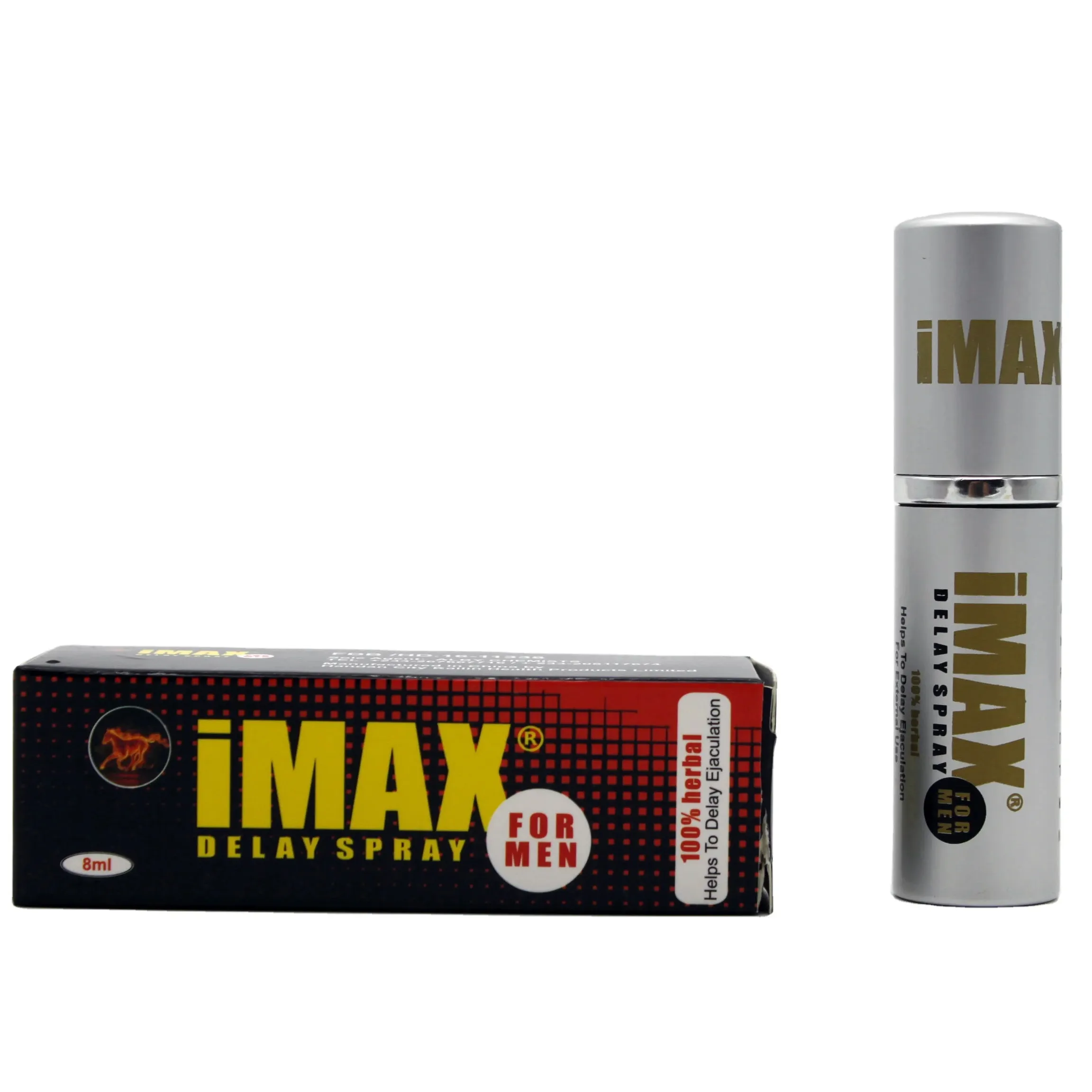 8ML Hot Selling Dubai Time Delay Promescent Male Maxman Powerful Delay Spray For Men Penis