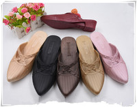 Sandales plates confortables pour femmes, chaussures personnalisées, vente en gros, collection 2021