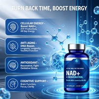 LUVVITA Vente en gros de capsules liposomales NAD, nicotinamide riboside, fonction cérébrale, retard du vieillissement cutané, complément NAD