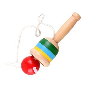 Mini Rood Hout Vangst Bal Beker Voor Traditionele Spelletjes Kleuterschool Benodigdheden Muziekinstrument Accessoires Voor Wedstrijdprogramma 'S - Product Image 3