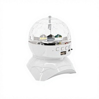 Projecteur d'ambiance Magic Ball avec ciel étoilé rotatif et effets mini-planètes, RVB multicolore 86-220V
