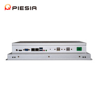 Piesia 15 pulgadas Montaje en pared Capacitivo Todo en uno Computadora integrada Panel táctil Pc Monitor táctil industrial Tableta IP65 a prueba de agua