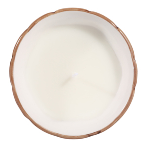 Candela Profumata in Ceramica Floreale, Votiva a Colonna per Decorazione Interna di Soggiorno, Camera da Letto e Bagno - Product Image 6
