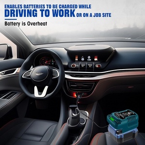 Cargador de <span class=keywords><strong>Coche</strong></span> Mini para Batería de Iones de Litio Kobalt de 24 V, Cargador de <span class=keywords><strong>Coche</strong></span> Portátil Rápido para Kobalt de 24 V con Enchufe para Encendedor de Cigarrillos - Product Image 4