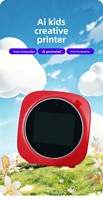 Mini Impresora Térmica Creativa con IA e Interfaz USB, Papel de 57 mm - Juguete Divertido y Regalo Inteligente para Niños