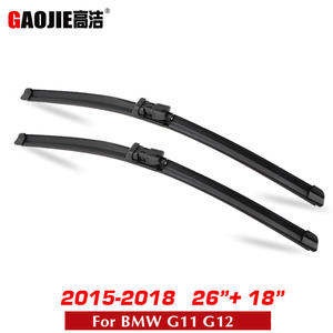 Balais d'essuie-glace sans cadre Gaojie pour BMW Série 7 G11 G12 2015-2018 en caoutchouc - Product Image 2