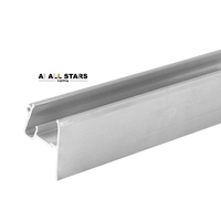 Bandes LED en aluminium 1M 2M 3M Profilé en aluminium Intérieur Décoratif Plafonds muraux extensibles Bandes LED Profilé en aluminium léger