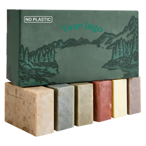 Oem handmade bổ sung sâu sắc kem bọt Bọt Sạch da khô tắm Bộ xà phòng cho nam giới - Product Image 5