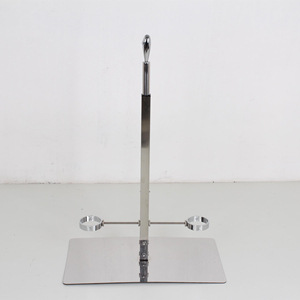 Soporte de castigo con espejo y esposas para pies, para entrenamiento de sujeción K9, juguete erótico SM para adultos, tipo esclavo - Product Image 4