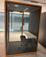 Cabine téléphonique d'usine Foshan Boîte silencieuse Maison isolée acoustique personnalisée Cabine de réunion de téléphone public