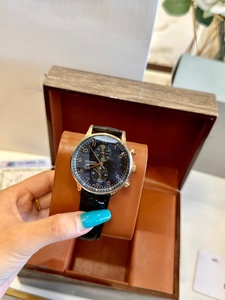 Luxury Mens Chronograph <b>Watch</b> Automatic Movement Stainless Steel <b>Case</b> Tachymeter Bezel Triple Sub Dials Business Wristwatch - Product Image 2