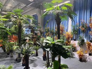 Simulation anémone plantes en pot anémone tropicale aménagement paysager fausses plantes grand plancher intérieur placé plantes vertes bonsaï - Product Image 6