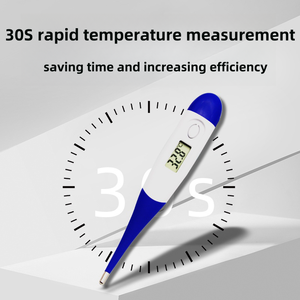 Termômetro Veterinário Digital Medição rápida temperatura termômetro digital animal com sonda Soft - Product Image 6