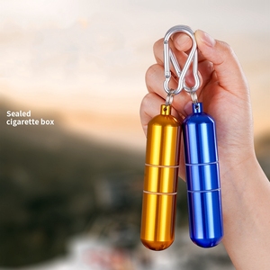 Caja de pastillas de Metal de almacenamiento de acero inoxidable de calidad superventas Kaiyang, caja de cigarrillos impermeable de alta calidad