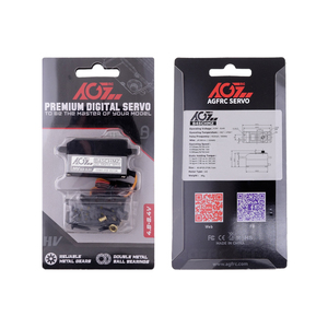 Moteur numérique programmable à profil bas AGFRC B45CHMZ 14KG 8.4V HV 0.085Sec à grande vitesse avec engrenages métalliques pour voiture RC et robot - Product Image 6