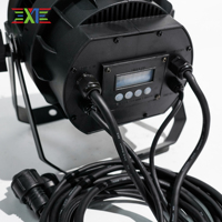 XJ a mis en évidence 18*12W étanche RGBL 4in1 LED feux de faisceau Par pour paysage extérieur festivals de musique scène DMX IP65