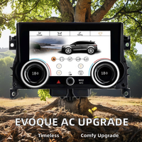 2012-2018 Range Rover Evoque 2020-2021 AC écran voiture contrôle système d'affichage numérique mise à niveau GPS USB écran tactile Air
