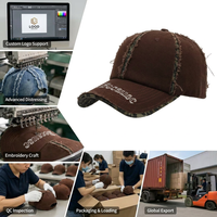 Casquette de baseball de luxe à imprimé léopard et patchwork, personnalisable, en PVC, 6 panneaux, bords bruts, ajustable, style américain tendance, chapeau de sport