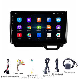 Pantalla táctil de 4 núcleos manos libres Gps Navegador de coche pantalla HD Android Auto <span class=keywords><strong>Apple</strong></span> Carplay Radio para Chevrolet Spark Beat 2015-2018 - Product Image 2