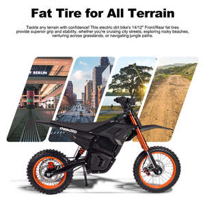 มอเตอร์ไซค์วิบากไฟฟ้าขนาดเล็กสำหรับผู้ใหญ่3000W 4000W 6000W แฟชั่นจาก US UK ราคาถูก - Product Image 4