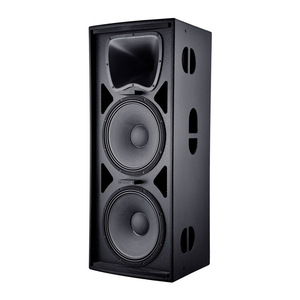 Haut-parleur audio professionnel <span class=keywords><strong>en</strong></span> <span class=keywords><strong>bois</strong></span> pour scène, stéréo, à double haut-parleur de 15 pouces, 650W de puissance élevée, avec fonction Bass Boost, son aigu et grave, 120 aimants, durable - Product Image 2