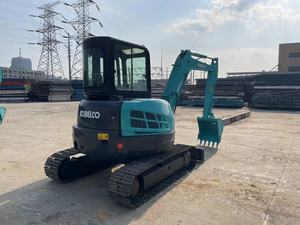 Miniexcavadora Kobelco SK55SR Usada de Alta Calidad, Excavadora de Cadenas de 5 Toneladas, en Buen Estado para la Venta - Product Image 2