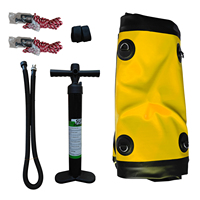 JFS Nouveau design Feuille gonflable en PVC Dockstarter Launch Pad Drop Stitch pour hydroptère Surf Waterplay Surf Tool & Accessory
