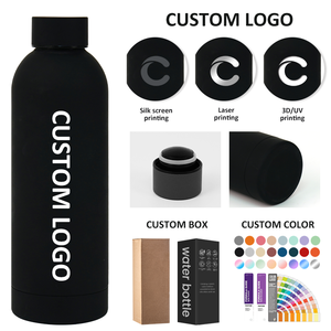 500Ml 3 Gallon 128Oz 40 Oz Portable Flat Water Bottle Stainless Steel for Water Bottle - Product Image 5
