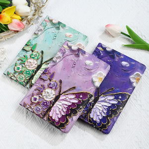 3D máy tính xách tay xu hướng sáng tạo sơn dầu in màu A5 máy tính xách tay bảo vệ môi trường máy tính xách tay - Product Image 1