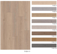 Fischgrätmuster 2,5mm 3mm Dicke 0,55mm Nutzschicht PVC Dry Back LVT Klebe-Vinylboden