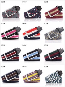 OEM ODM Disponible Moda Durable Personalizar Cinturones Elásticos Trenzados para Hombres y Mujeres - Product Image 4