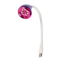268W SUN YC-57C Pengering Kuku UV LED Gradasi Putih Pink 2 in 1 Lampu Kuku UV LED Sensor Pintar Otomatis Timer Desktop