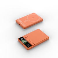 Batterie externe semi-solide 5000 mAh personnalisée 3-en-1 avec chargeur magnétique portable sans fil pour téléphone, montre et écouteurs