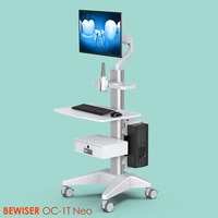 Chariot médical de conception nouvelle pour écran médical avec roues, chariot dentaire (BEWISER OC-1T Neo)