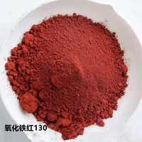 Pigmen Oksida Besi Merah Ukuran Partikel Halus Fe2O3 Pigmen Pelapis Kelas Profesional 0.01~0.05 m