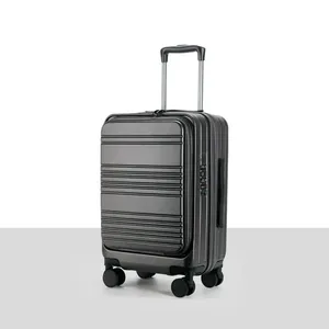 ABS + PC Vỏ Cứng Phía Trước Mở Bìa Im Lặng Phổ Bánh Xe Xe Đẩy Phù Hợp Với Trường Hợp 20 + 24 + 28Inch Nhà Máy Trực Tiếp Bộ Hành Lý - Product Image 6