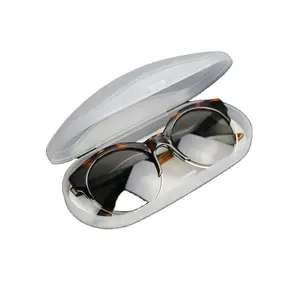 塑料免费耐用定制标志太阳镜礼品储物盒展示盒Oem接受矩形眼镜盒塑料48g