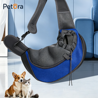 Sac de transport pour animaux de compagnie Petora Factory Direct, confortable, avec sangle rembourrée, pour chiens et chats de petite race, activités de plein air du week-end