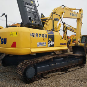 Excavatrice importée par le Japon Komatsu PC240LC 24 tonnes moteur robuste prix bas utilisé Komatsu PC120 PC130 PC200 PC210 PC220 PC228 - Product Image 1