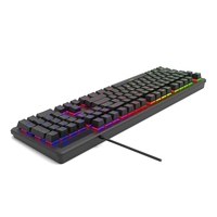 Clavier mécanique de jeu multifonction 60% Kuibu Langtu Bsci G700, style machine à écrire, JK104, avec rétroéclairage RGB, 87
