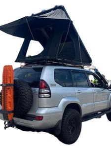 <span class=keywords><strong>Prix</strong></span> usine 2025 classique 4WD Camping tente de toit 280G étanche Oxford boîtier automatique Portable voiture toit tente échelle - Product Image 5